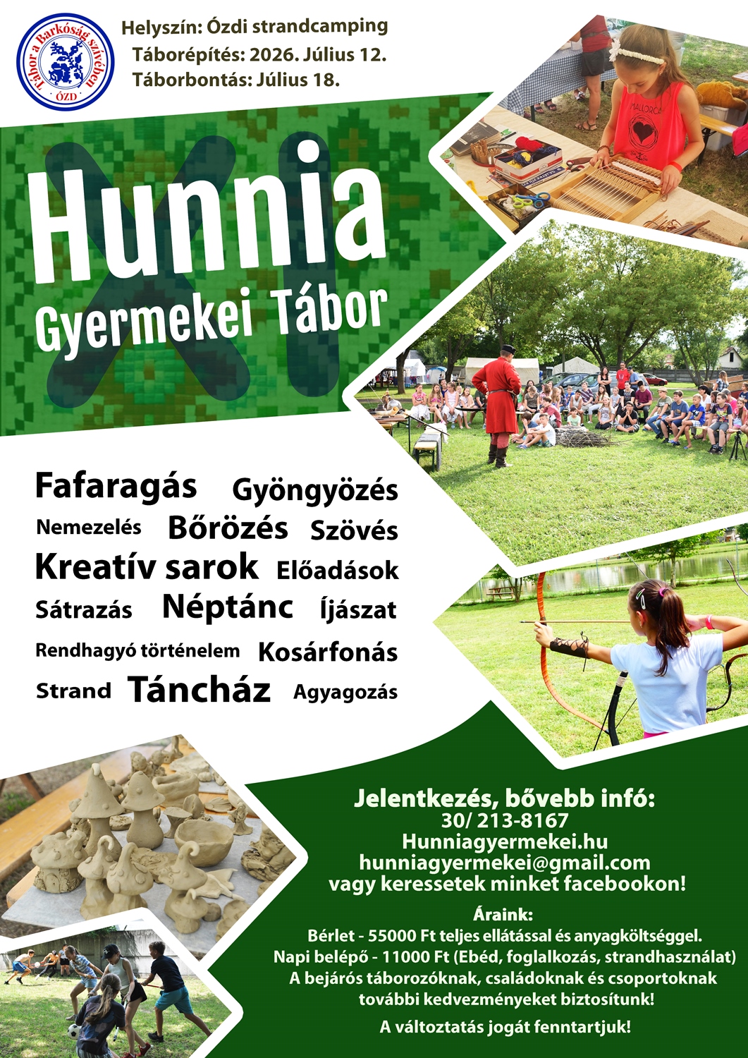 Családi táboroztatás - néprajztábor minden korosztálynak